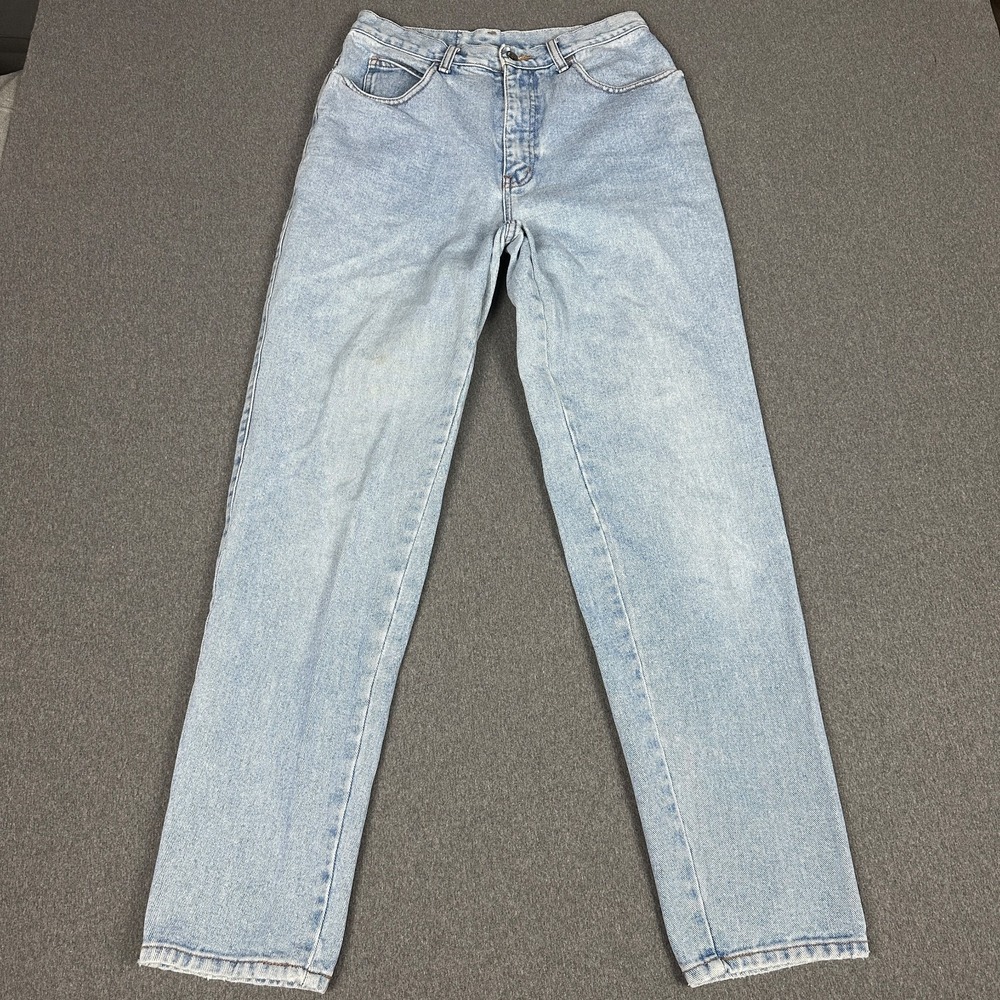 VTG 90s Aeropostale High Rise Mom Jeans Womens 10 Light Wash Straight Cotton